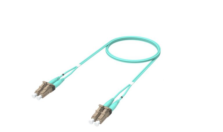 1920743 [LC-LC Duplex_Beige connector_Aqua cable]