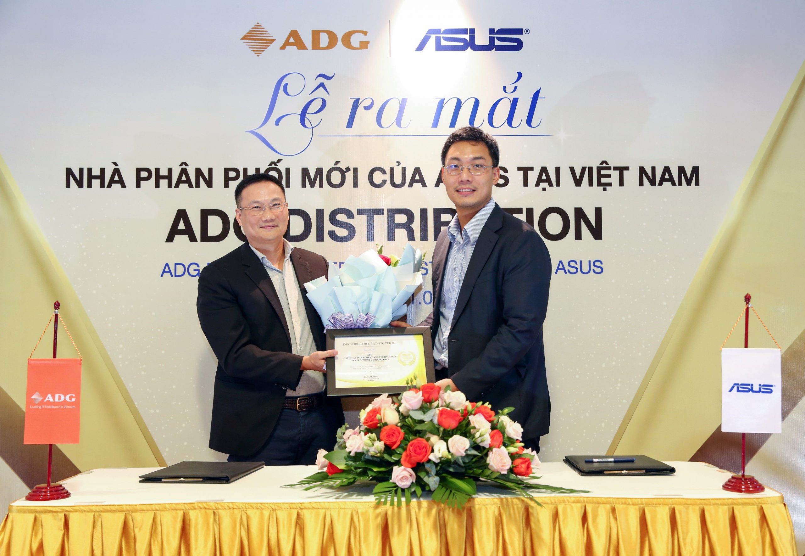 ADG Distribution ký kết trở thành Nhà phân phối Asus tại Việt Nam 2