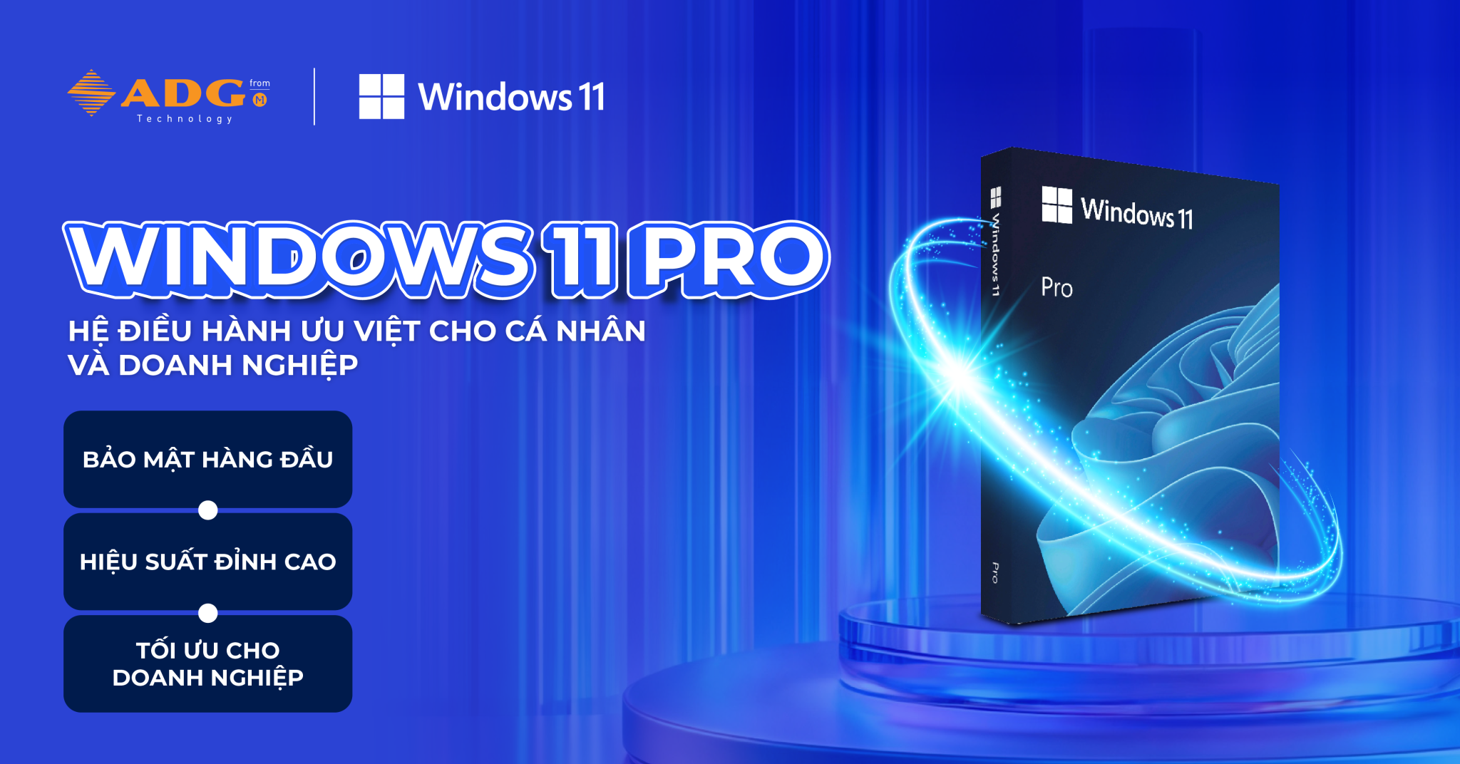 Hợp thức hóa thiết bị doanh nghiệp với Windows 11 Pro bản quyền chính ...
