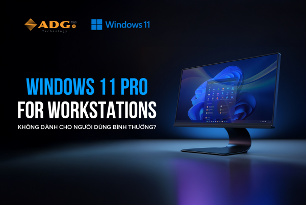 Windows 11 Pro Workstations – Nâng cao hiệu suất công việc cho người dùng cá nhân