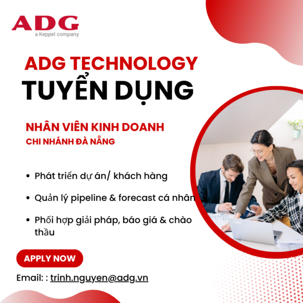 TUYỂN DỤNG VỊ TRÍ: NHÂN VIÊN KINH DOANH – CHI NHÁNH ĐÀ NẴNG